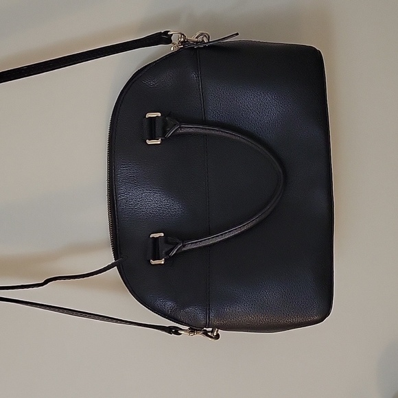 Kate Spade NY Black Mini Carli Grove Leather Satchel - Picture 7 of 16